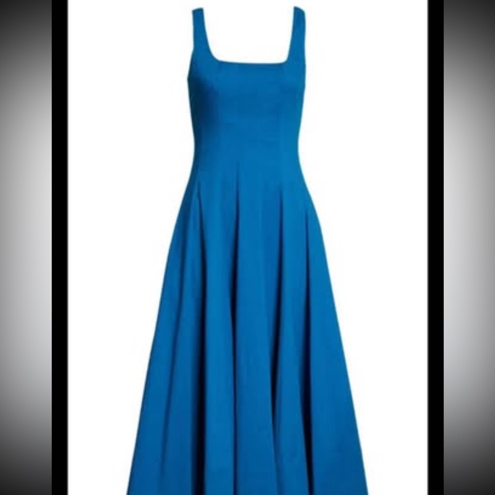 STAUD Blue Dress